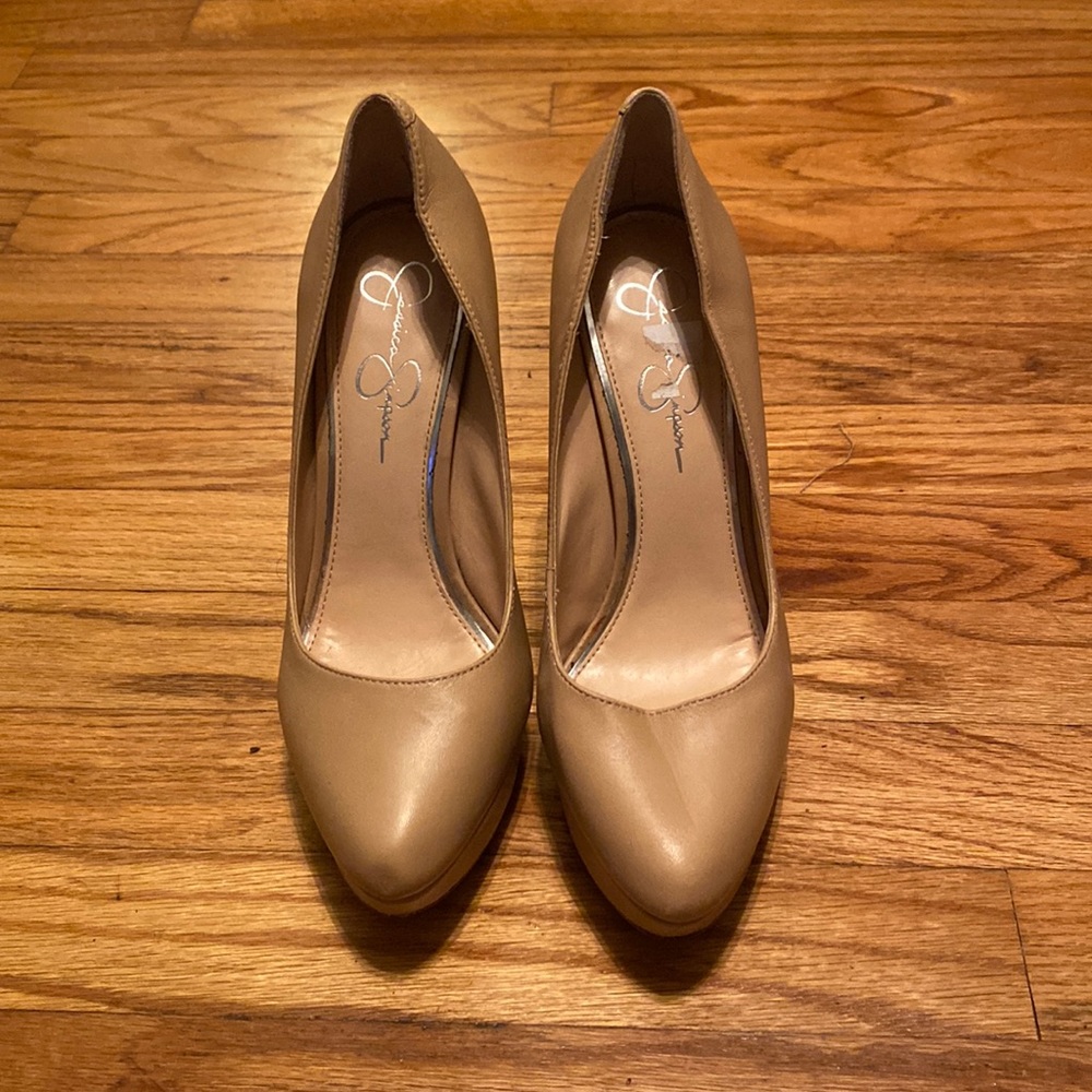 Jessica Simpson Beige Heels